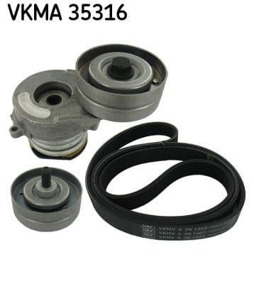 Set curea transmisie cu caneluri SKF VKMA 35316