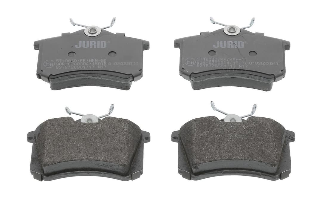 set placute frana,frana disc JURID 571906D