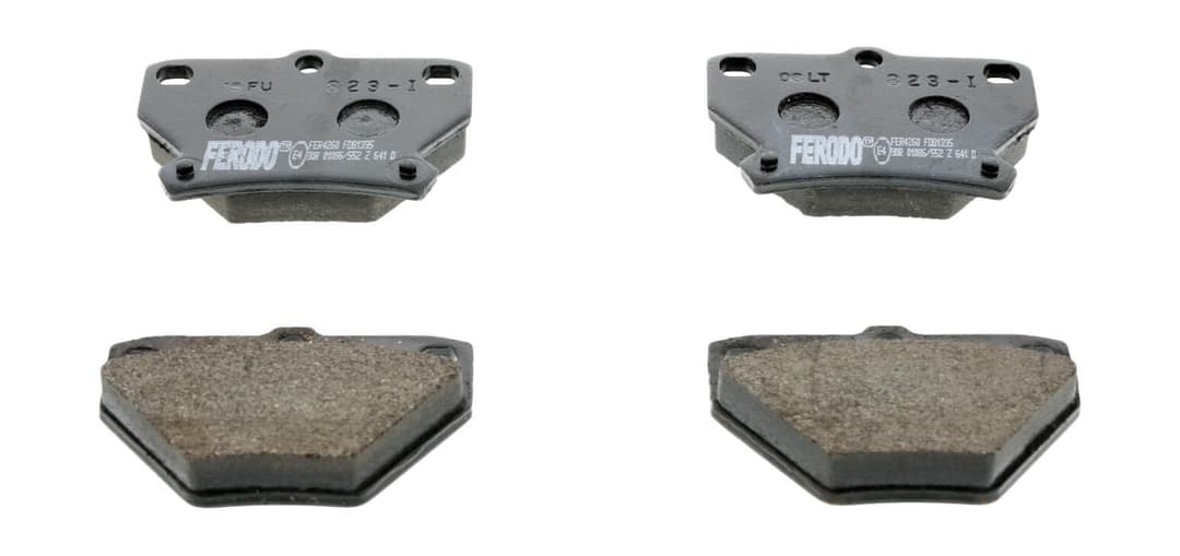 set placute frana,frana disc FERODO PREMIER ECO FRICTION FDB1395