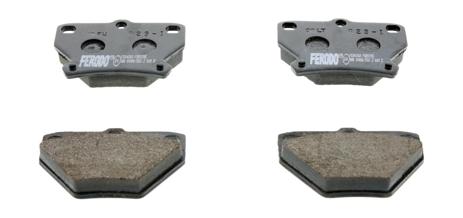 set placute frana,frana disc FERODO PREMIER ECO FRICTION FDB1395