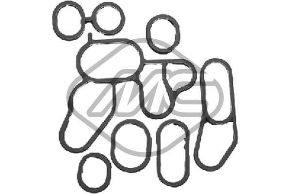 Set garnituri, radiator ulei METALCAUCHO 32479