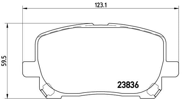 set placute frana,frana disc BREMBO PRIME LINE P 83 061