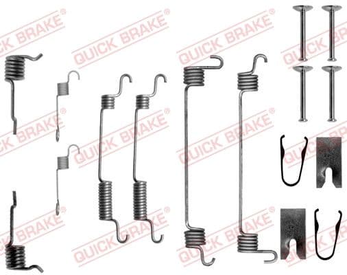 Set accesorii, sabot de frana QUICK BRAKE 105-0764