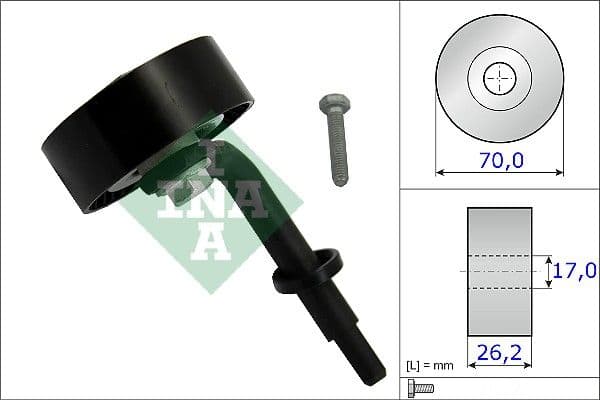 rola intinzator,curea transmisie Schaeffler INA 531 0783 10