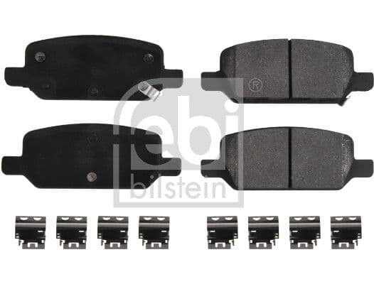 set placute frana,frana disc FEBI BILSTEIN 177632
