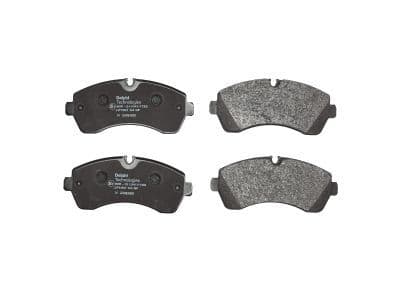 set placute frana,frana disc DELPHI LP1981