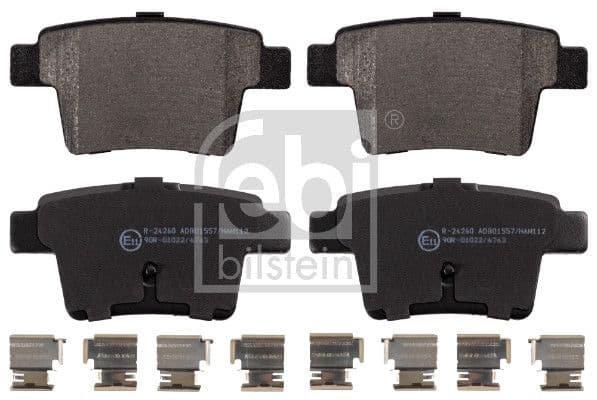 set placute frana,frana disc FEBI BILSTEIN 16571