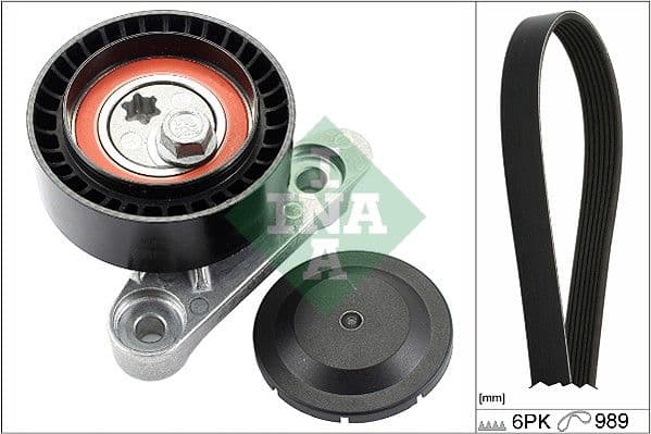 Set curea transmisie cu caneluri Schaeffler INA 529 0160 10
