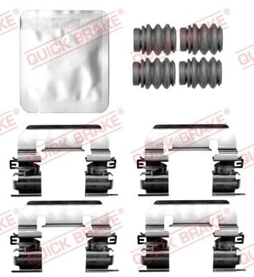Set accesorii, placute frana QUICK BRAKE 109-0212