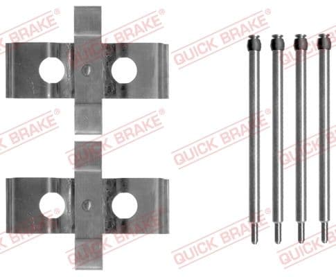 Set accesorii, placute frana QUICK BRAKE 109-1611