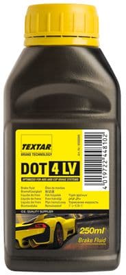 Lichid de frana DOT4LV TEXTAR 250ml
