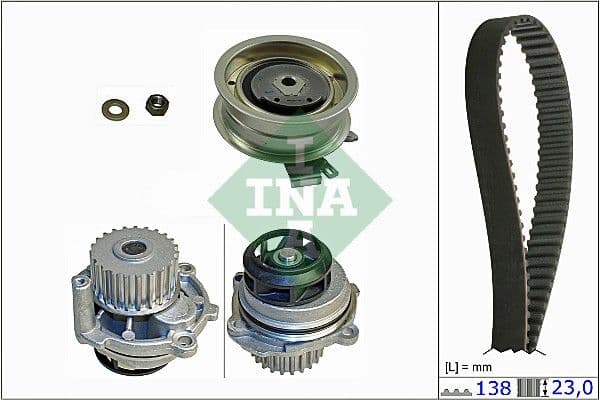 Set pompa apa + curea dintata Schaeffler INA 530 0171 31