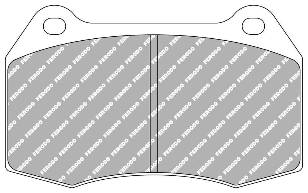 set placute frana,frana disc FERODO FCP1298R