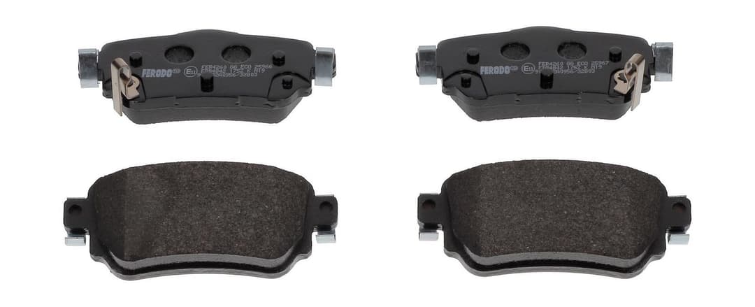 set placute frana,frana disc FERODO PREMIER ECO FRICTION FDB4842