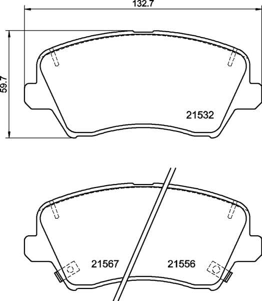 set placute frana,frana disc BREMBO PRIME LINE P 30 123