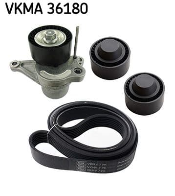 Set curea transmisie cu caneluri SKF VKMA 36180