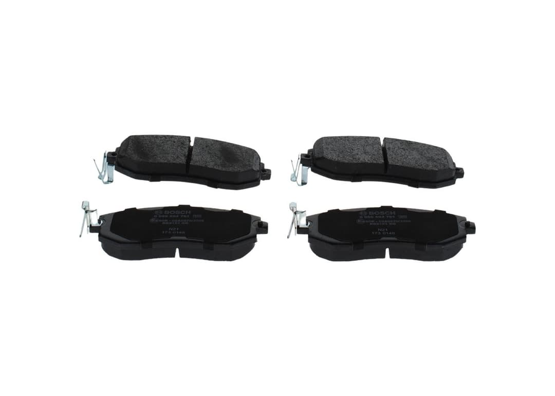 set placute frana,frana disc BOSCH 0 986 494 761