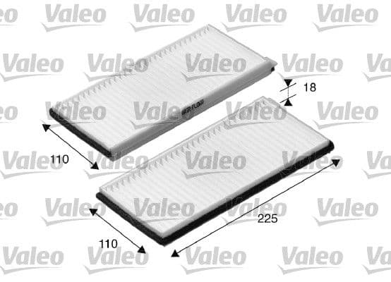 Filtru, aer habitaclu VALEO ESSENTIAL 698894