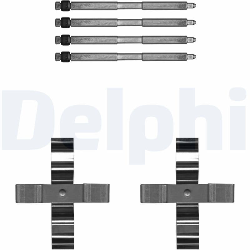 Set accesorii, placute frana DELPHI LX0703