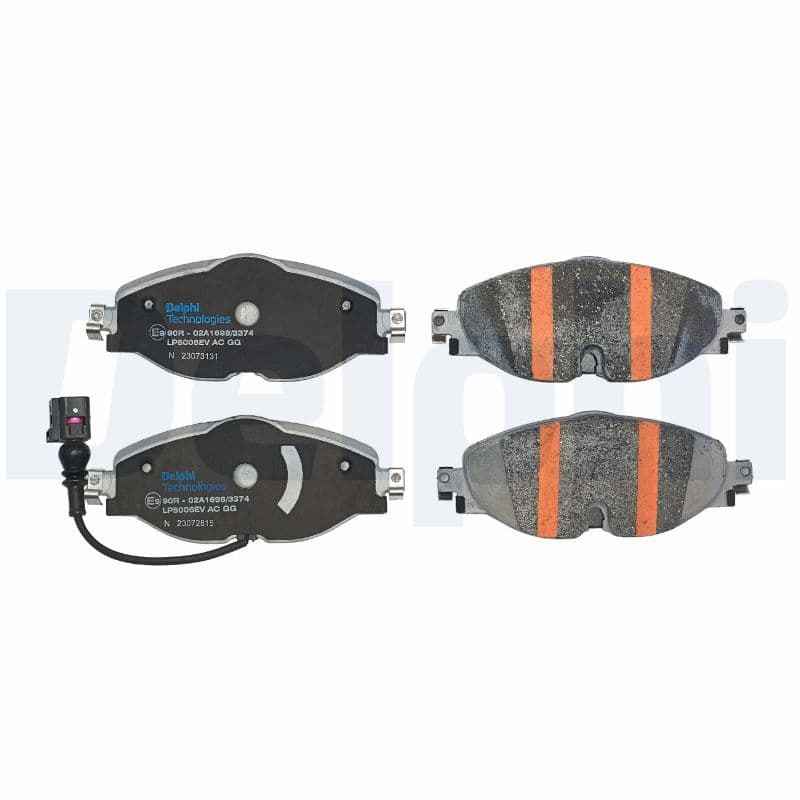 set placute frana,frana disc DELPHI LP5006EV