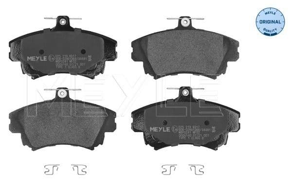set placute frana,frana disc MEYLE -ORIGINAL: True to OE. 025 219 8317