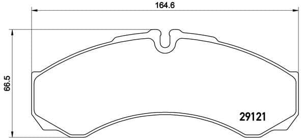 set placute frana,frana disc BREMBO PRIME LINE P A6 017