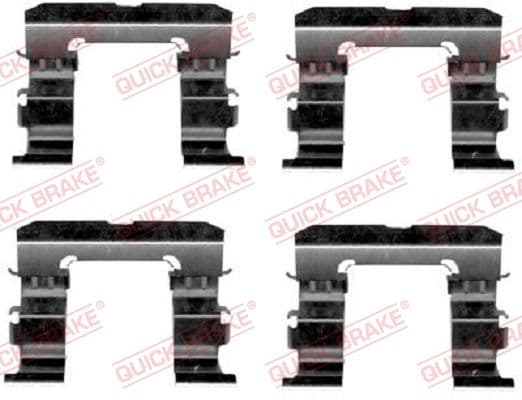 Set accesorii, placute frana QUICK BRAKE 109-1632