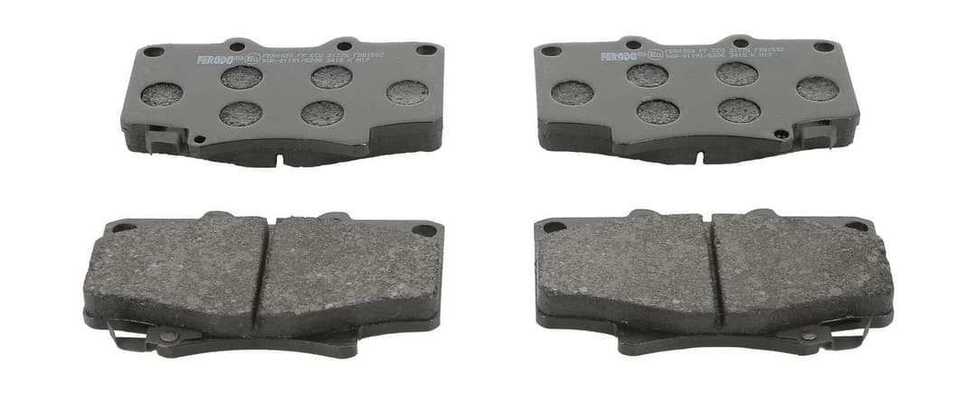 set placute frana,frana disc FERODO PREMIER ECO FRICTION FDB1502