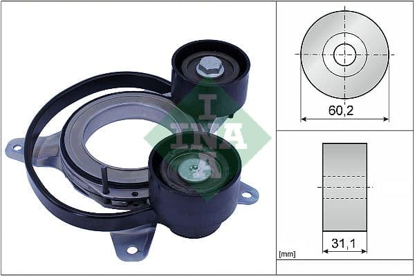 Intinzator curea, curea distributie Schaeffler INA 534 0814 10