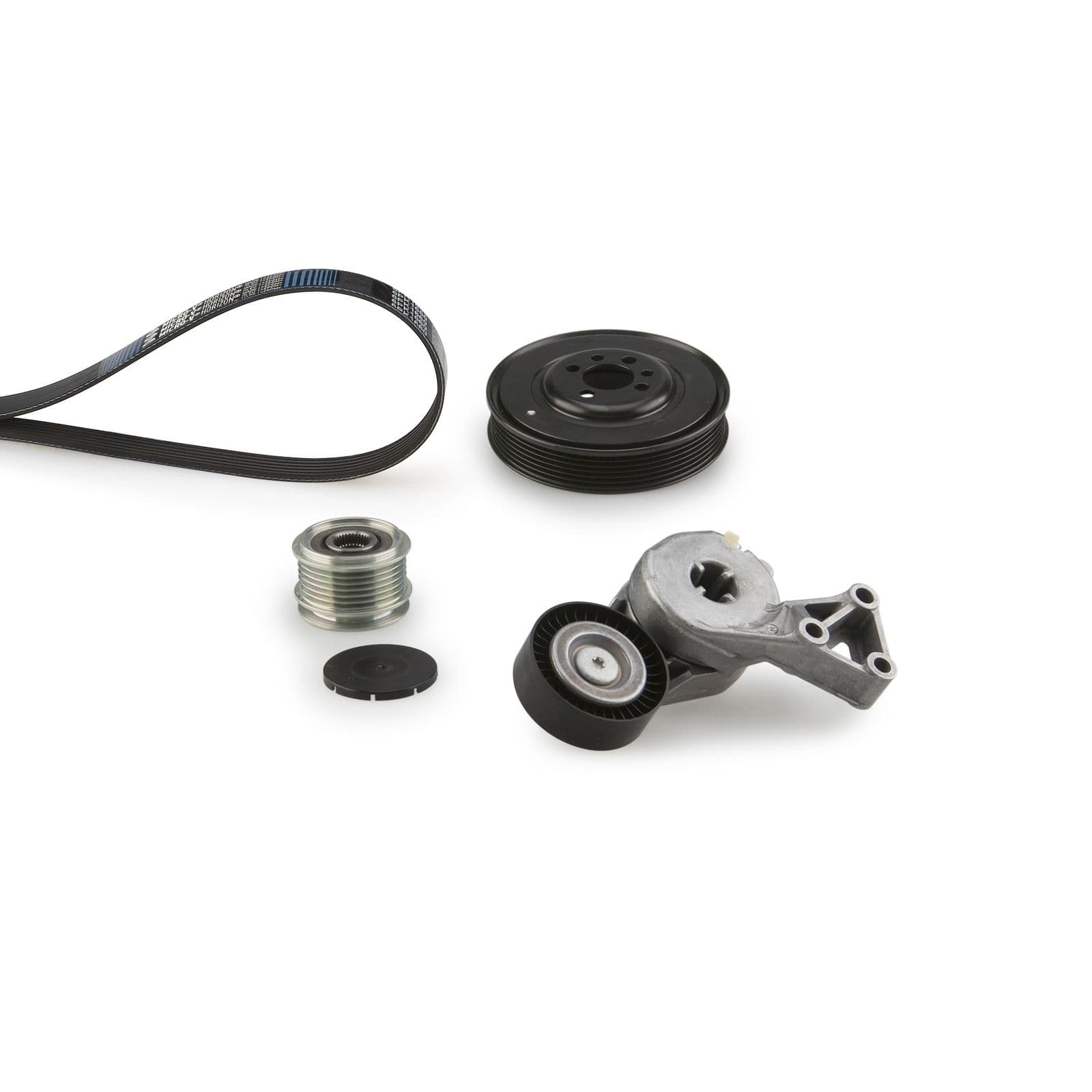 Set curea transmisie cu caneluri GATES K076PK1043