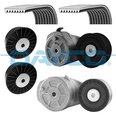 Set curea transmisie cu caneluri DAYCO KPV105HD