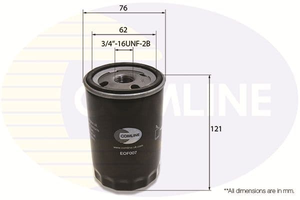 Filtru ulei COMLINE EOF007