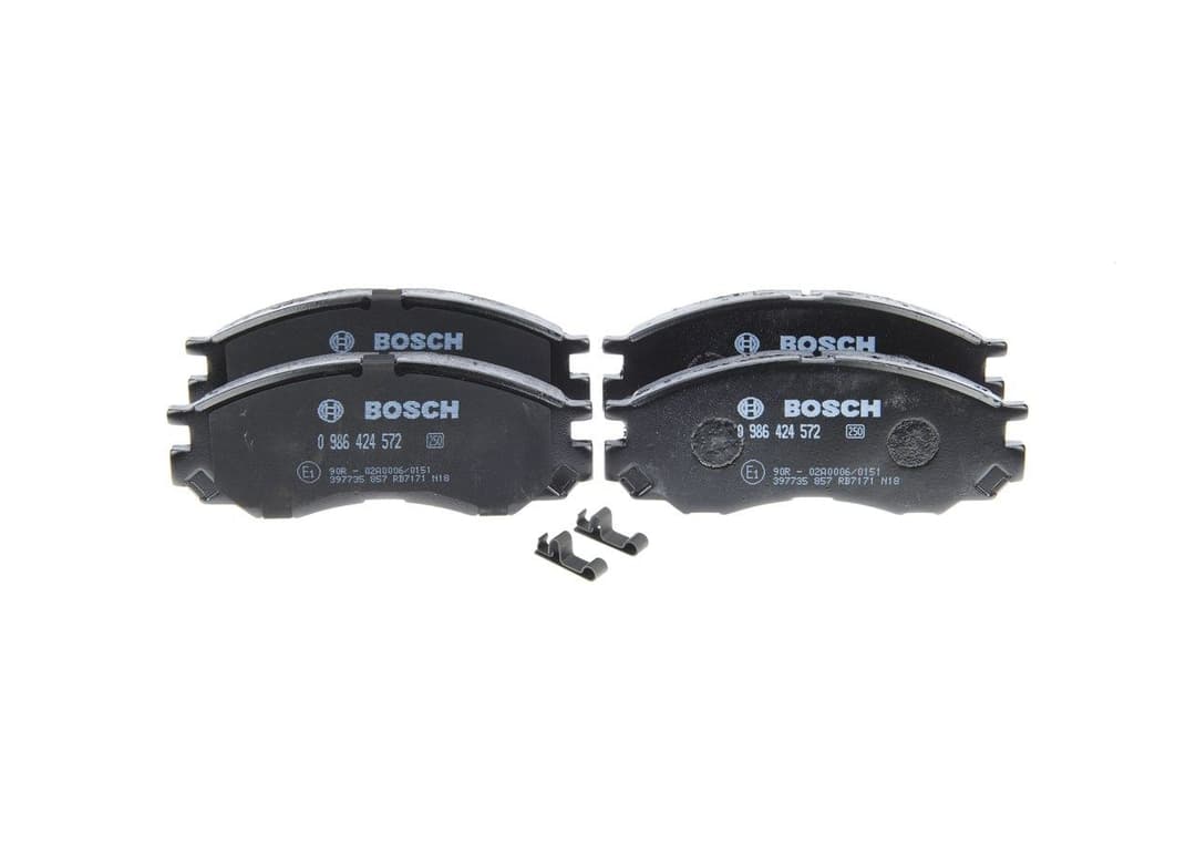 set placute frana,frana disc BOSCH 0 986 424 572