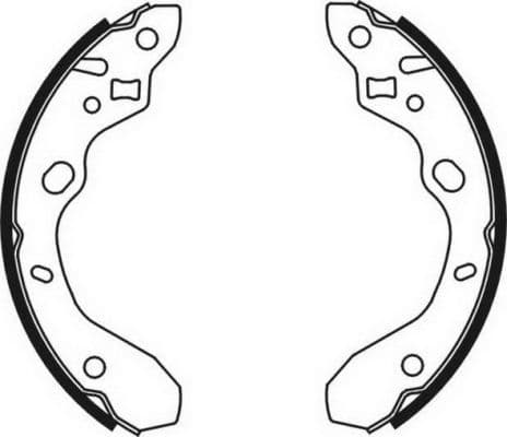 Set saboti frana ABE C03042ABE