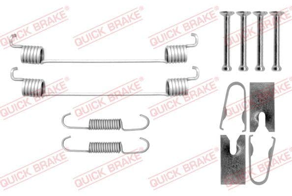 Set accesorii, sabot de frana QUICK BRAKE 105-0040