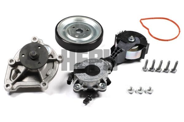 Pompa apa + Set curea transmisie cu caneluri HEPU PK04953