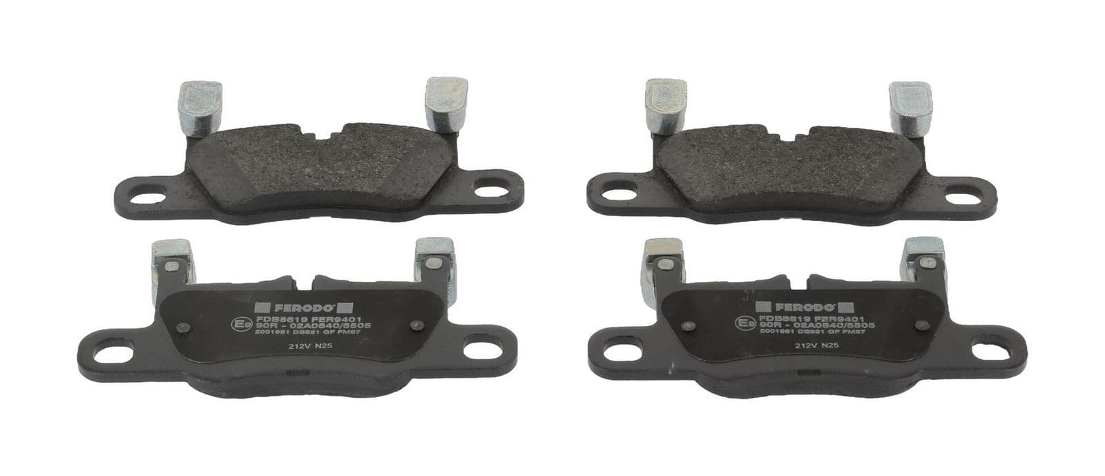 set placute frana,frana disc FERODO FDB5619