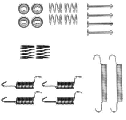 set accesorii, saboti frana parcare TEXTAR 97038900