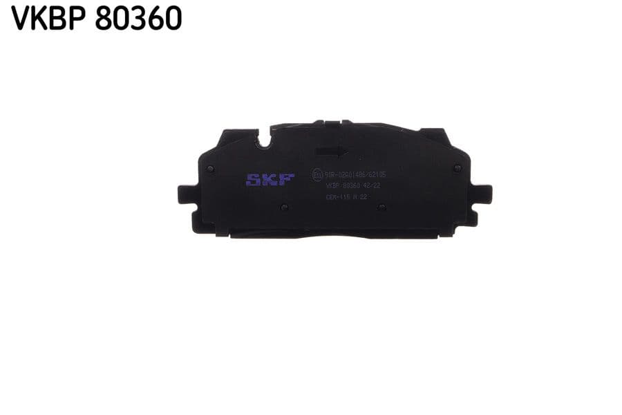 set placute frana,frana disc SKF VKBP 80360