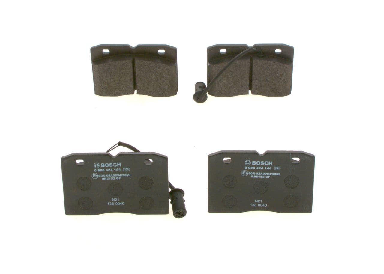set placute frana,frana disc BOSCH 0 986 424 144
