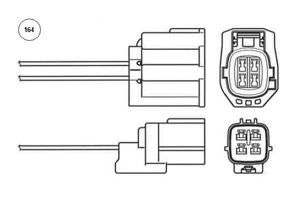 Sonda Lambda NTK 95845