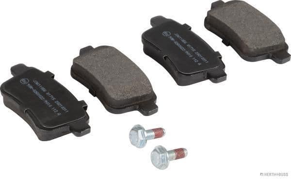 set placute frana,frana disc HERTH+BUSS JAKOPARTS J3611056