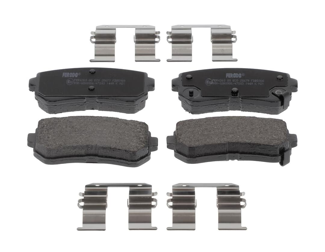 set placute frana,frana disc FERODO PREMIER ECO FRICTION FDB5066