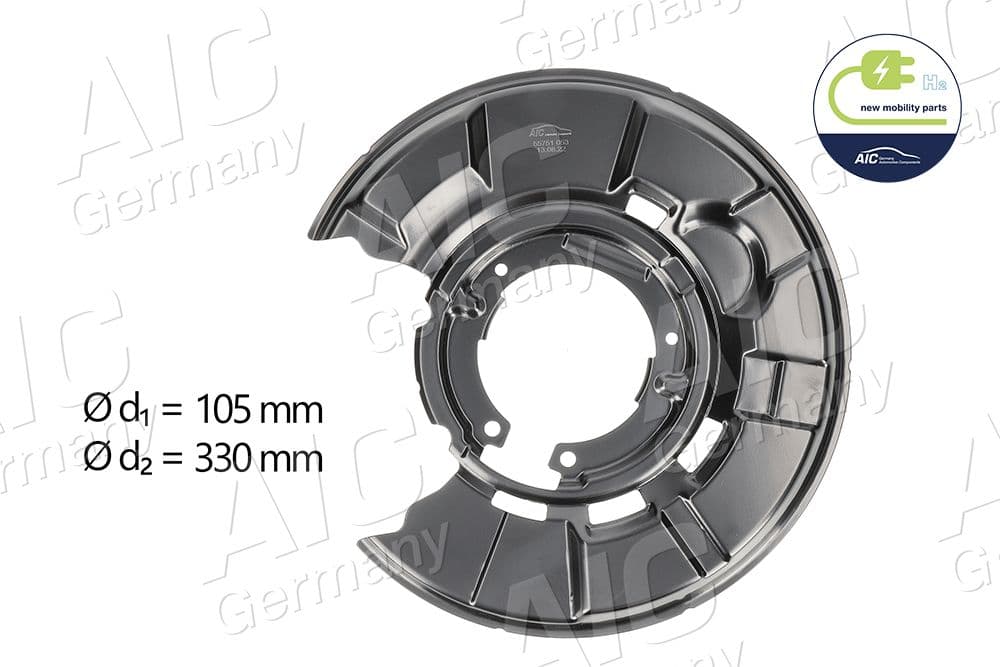 protectie stropire,disc frana AIC 55751