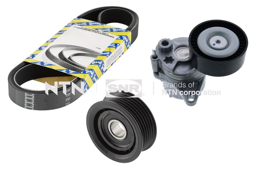 Set curea transmisie cu caneluri SNR KA851.12
