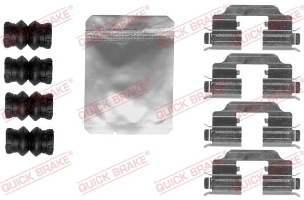 Set accesorii, placute frana QUICK BRAKE 109-1832
