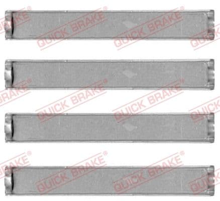 Set accesorii, placute frana QUICK BRAKE 109-1284