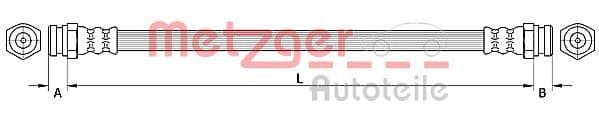Furtun frana METZGER 4110877