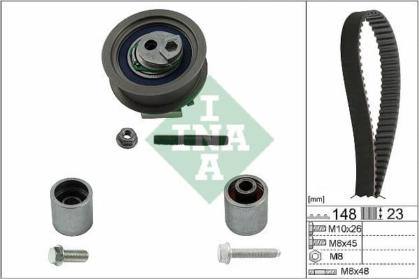 Set curea de distributie Schaeffler INA 530 0445 10