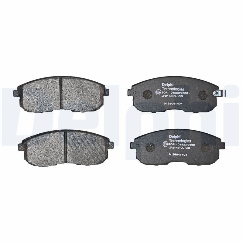 set placute frana,frana disc DELPHI LP2146